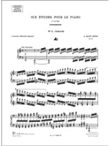 6 Etudes Opus 52 - SAINT-SAËNS - Partition - Piano